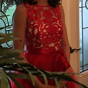 Red dress worn once